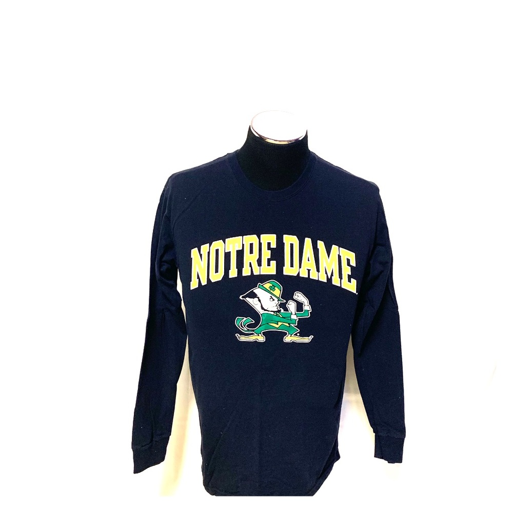 NCAA Champion Notre Dame Long Sleeve T-Shirt Med